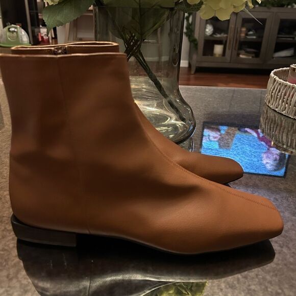 Linea Paolo Rad Square Toe Booties - Picture 4 of 6